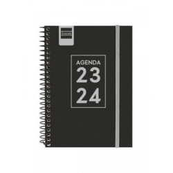 AGENDA ESCOLAR FINOCAM23  SECUNDARIA SVH 23-24 NEGRO+ 8º - 120*164 634224024
