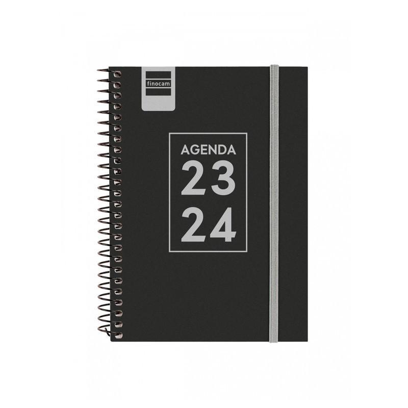 AGENDA ESCOLAR FINOCAM23  SECUNDARIA SVH 23-24 NEGRO+ 8º - 120*164 634224024