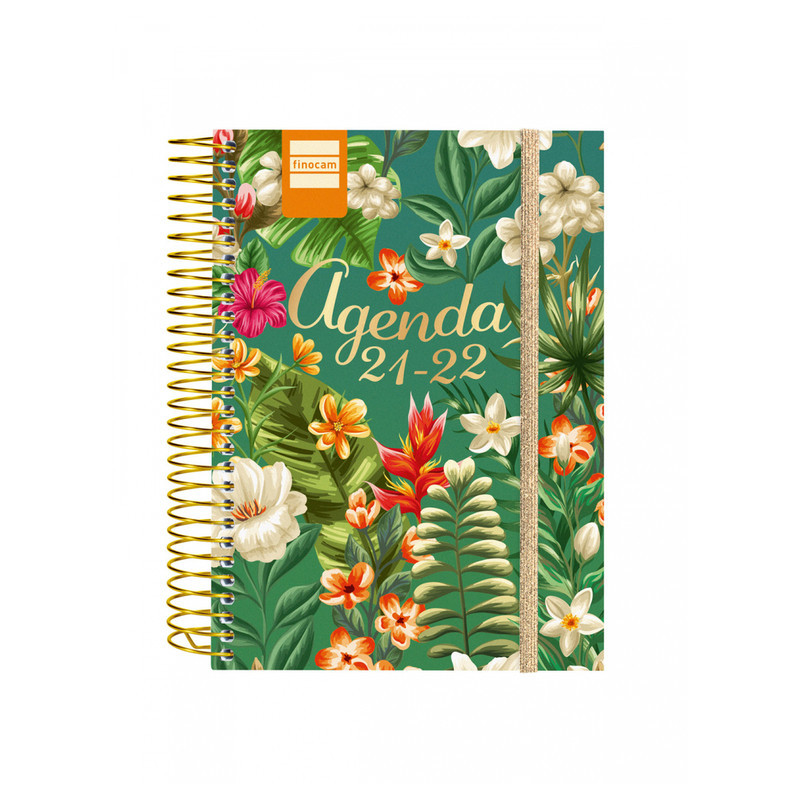AGENDA ESCOLAR FINOCAM21 SEC.TROPICAL 1/8 1DP 21-22+ 634262722