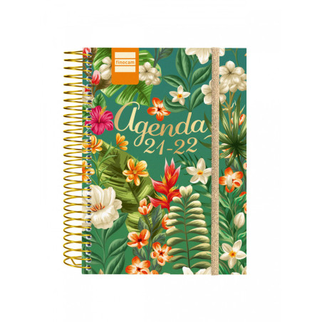 AGENDA ESCOLAR FINOCAM21 SEC.TROPICAL 1/8 1DP 21-22+ 634262722