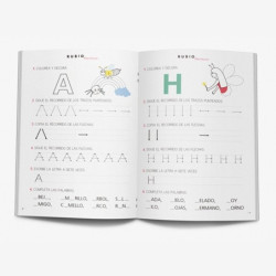 RUBIO ESCRITURA MAYUSCULAS Nº  1