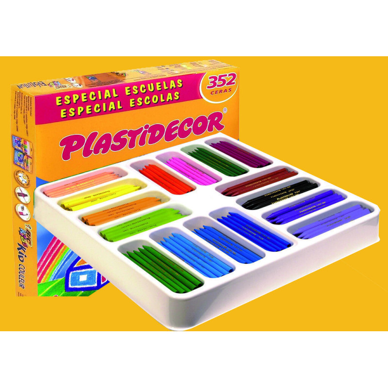 CERAS PLASTIDECOR GRANEL SURTIDO IBERIA C/352U BIC