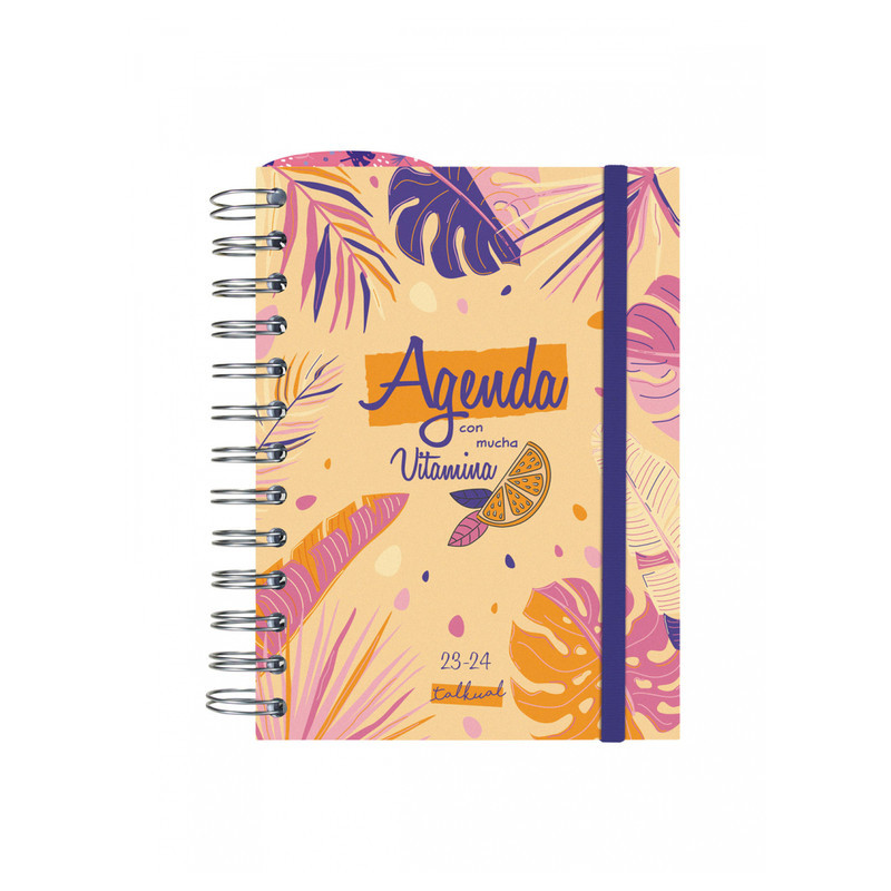 AGENDA ESCOLAR FINOCAM23  TALKUAL 1DP 23-24 VITAMINA+ 8º - 120*169 638321224