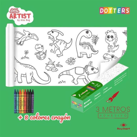 POSTER PARA PINTAR 3M TROQUELADO ALEX BOG AB-0886 2 MOD SURTIDOS UNIDAD