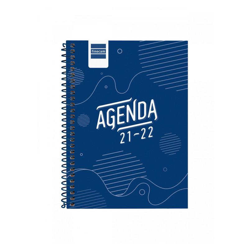 AGENDA ESCOLAR FINOCAM21 COOL 1/8 SV 21-22 AZUL+ 645000122
