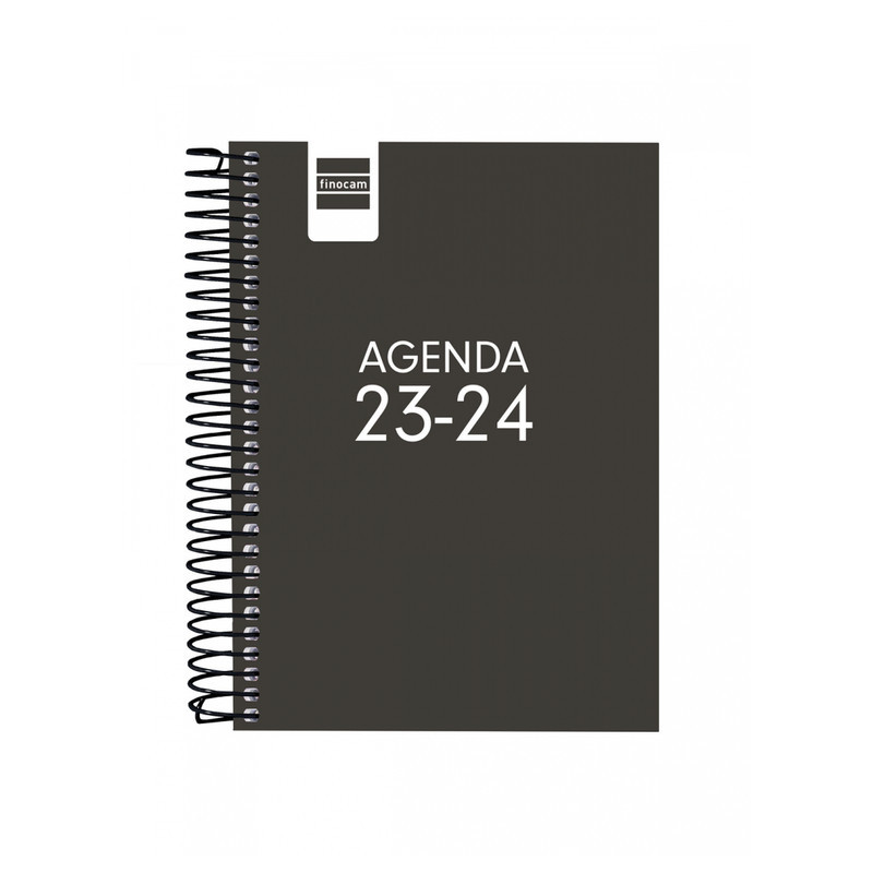 AGENDA ESCOLAR FINOCAM23  COOL 1DP 23-24 NEGRO+ 8º - 120*164 645020324