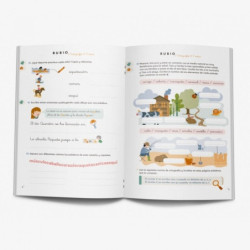 RUBIO ORTOGRAFIA Nº   3 +8/9 AÑOS PARA EMPEZAR UNIDAD ISBN 978-84-17427-15-3