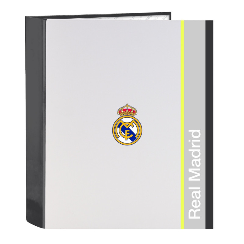 CARPETA F. 4 ANILLAS 35MM LOMO ANCHO REAL MADRID EQUIP. 25/26 SAFTA25 VAC 512554657 MEDIDAS: 33*27