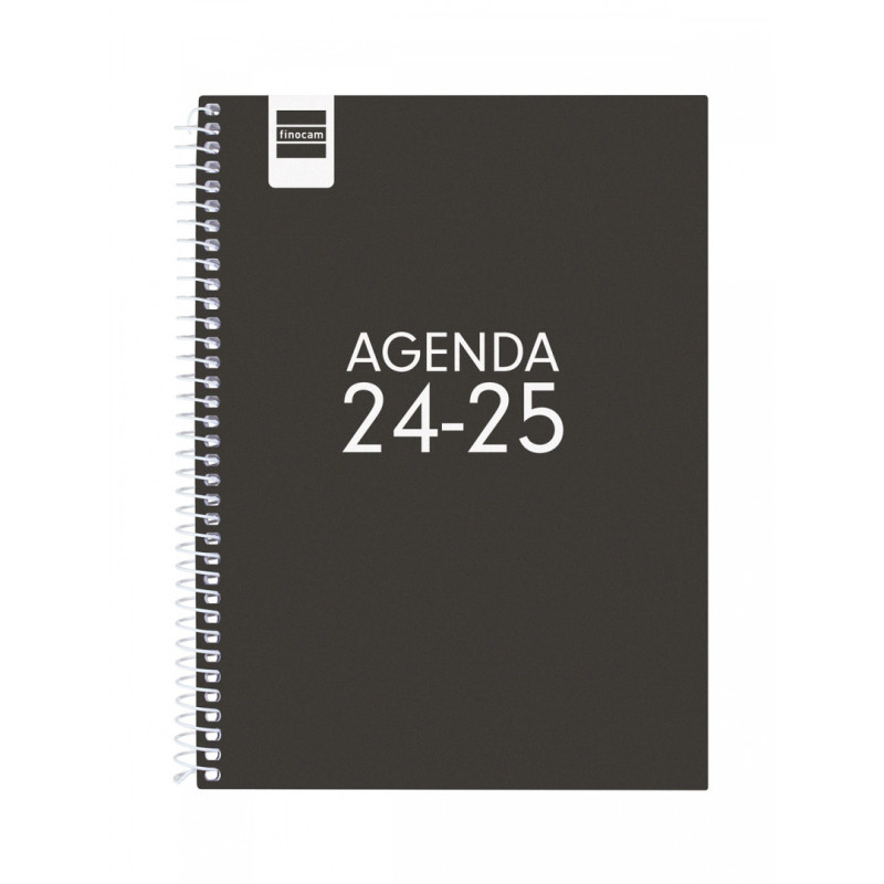 AGENDA ESCOLAR FINOCAM24 COOL 4º SVH 24-25 NEGRO+ 645040325