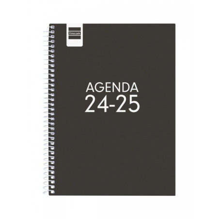 AGENDA ESCOLAR FINOCAM24 COOL 4º SVH 24-25 NEGRO+ 645040325