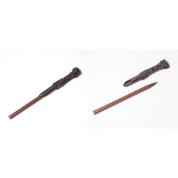 CUADERNO A-5 CON BOLIGRAFO-VARITA Y BROCHE HARRY POTTER HOWARTS ERIK CBA5001