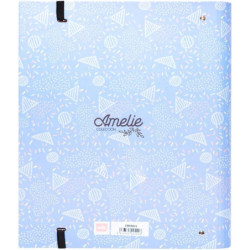 CARPEBLOC DEC RINGBOOK FL 4A TROQUELADA AMELIE MENSAJES ERIK CBK0014