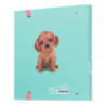 CARPEBLOC DEC RINGBOOK FL 4A TROQUELADA PET DOG LOVELY PUPPIES ERIK CBK0079