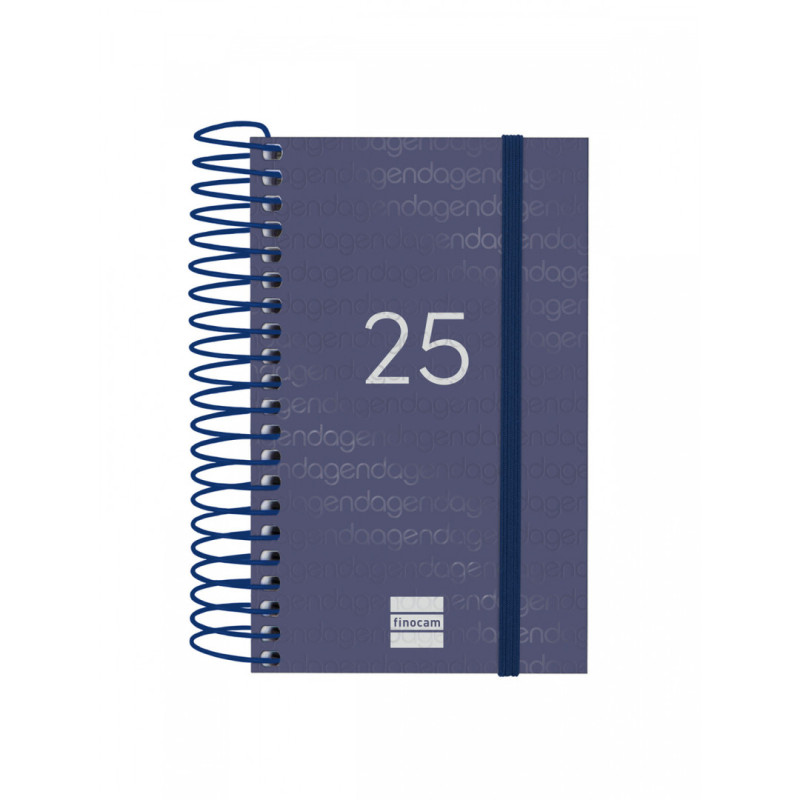 AGENDA ANUAL FINOCAM25 YEAR E3 (79*127) 1DP 2025 AZUL+ 741081025