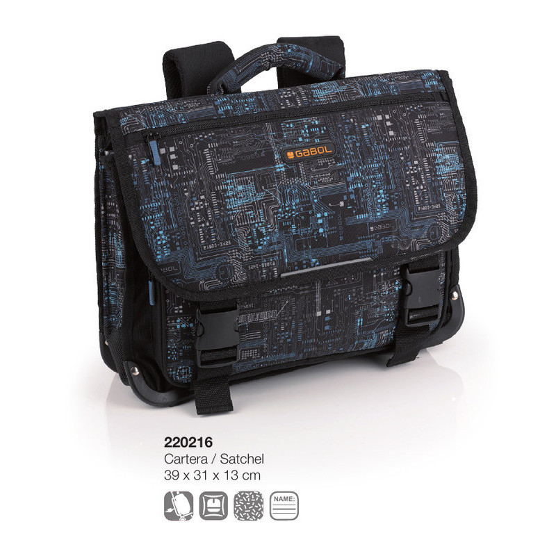 MOCHILA GABOL17 SCHOOL POWER FRANCESA 39CM 220216 ^