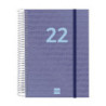 AGENDA ESPIRAL ANUAL YEAR E10 1DP 2022 AZUL+ FINOCAM22 741101022