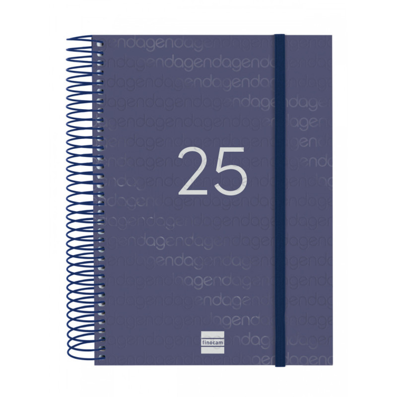 AGENDA ANUAL FINOCAM25 YEAR E10 (155*212) 1DP 2025 AZUL+ 741101025