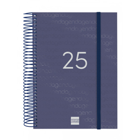 AGENDA ANUAL FINOCAM25 YEAR E10 (155*212) 1DP 2025 AZUL+ 741101025