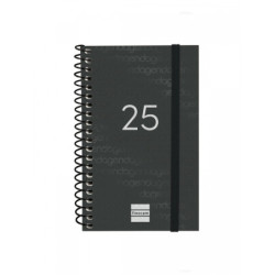 AGENDA ANUAL FINOCAM25 YEAR E3 (79*127) SVH 2025 NEGRO+ 741426025