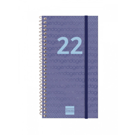 AGENDA ESPIRAL ANUAL YEAR E9 SV 2022 AZUL+ FINOCAM22 741431022
