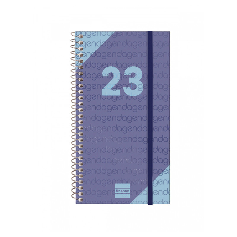 AGENDA ANUAL YEAR E9 SVH 2023 AZUL+ E9 - 94*171 741431023 FINOCAM23