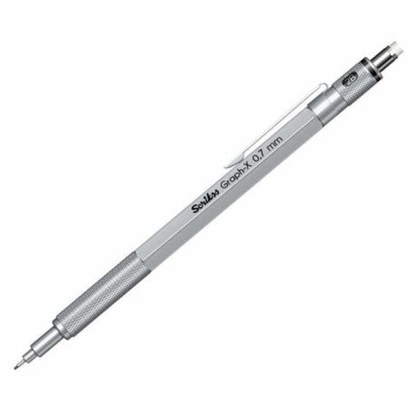 PORTAMINAS 0,7MM SCRIKSS GRAPH-X ALUMINIO COLORES C/ESTUCHE 72964