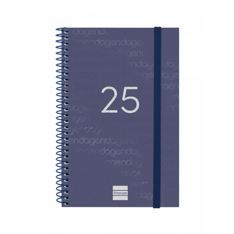 AGENDA ANUAL FINOCAM25 YEAR E5 (117*181) SVH 2025 AZUL+ 741441025