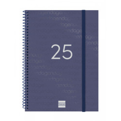 AGENDA ANUAL FINOCAM25 YEAR E10 (155*212) SVH 2025 AZUL+ 741451025