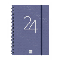 AGENDA ANUAL FINOCAM24 YEAR E10 SVV 2024 AZUL+ E10 155*212 742031024