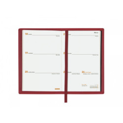 AGENDA ANUAL FINOCAM24 IBIS PL3 SVH ROJO PL3 82*127 356603024