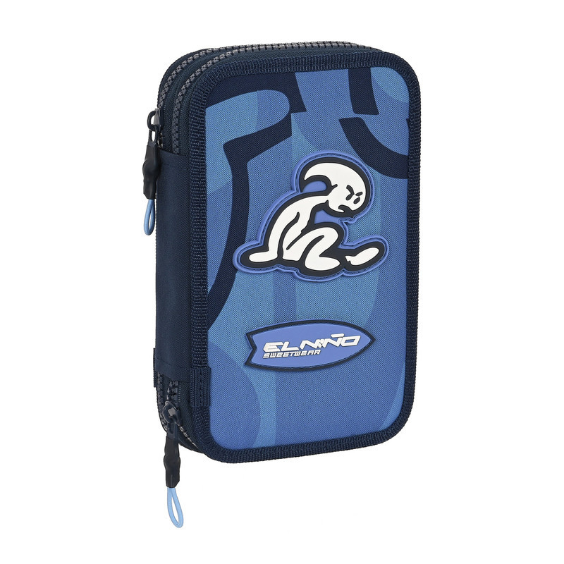 PLUMIER DOBLE PQÑO 28 PCS EL NIÑO "BAHIA" SAFTA23 ENERO 412307854