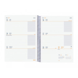 AGENDA ESPIRAL ESCOLAR FINOCAM22 SECUNDARIA CITY AZUL 1/4 SVH 22-23+ 4º - 155X212 634204423