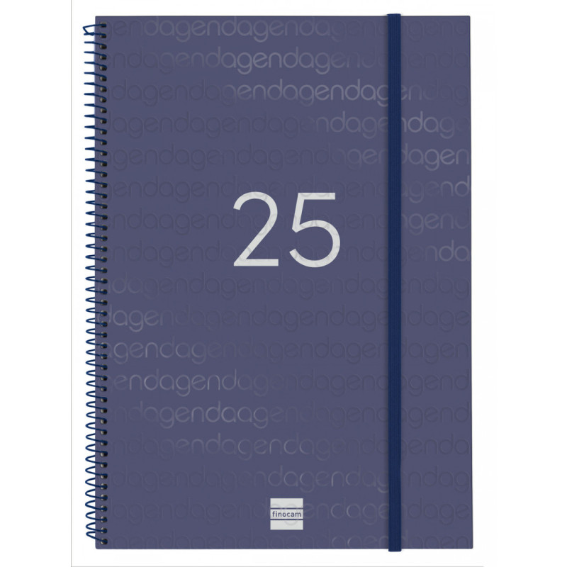 AGENDA ANUAL FINOCAM25 YEAR E40 (210*297) SVV 2025 AZUL+ 742041025