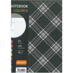 CUADERNO EUROPEAN A-4 SENFORT CAMPUS NOTEBOOK 200H 2502 ^