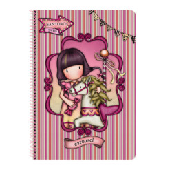 LIBRETA FOLIO 80 H. TAPAS DURAS GORJUSS™ FAIRGROUND "CAROUSEL" SAFTA23 ENERO 522216066