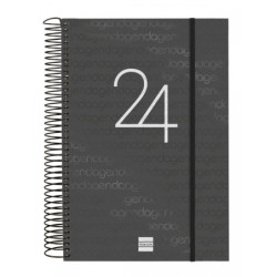 AGENDA ANUAL FINOCAM24 YEAR E11 1DP 2024 NEGRO+ E11  165*242 742076024