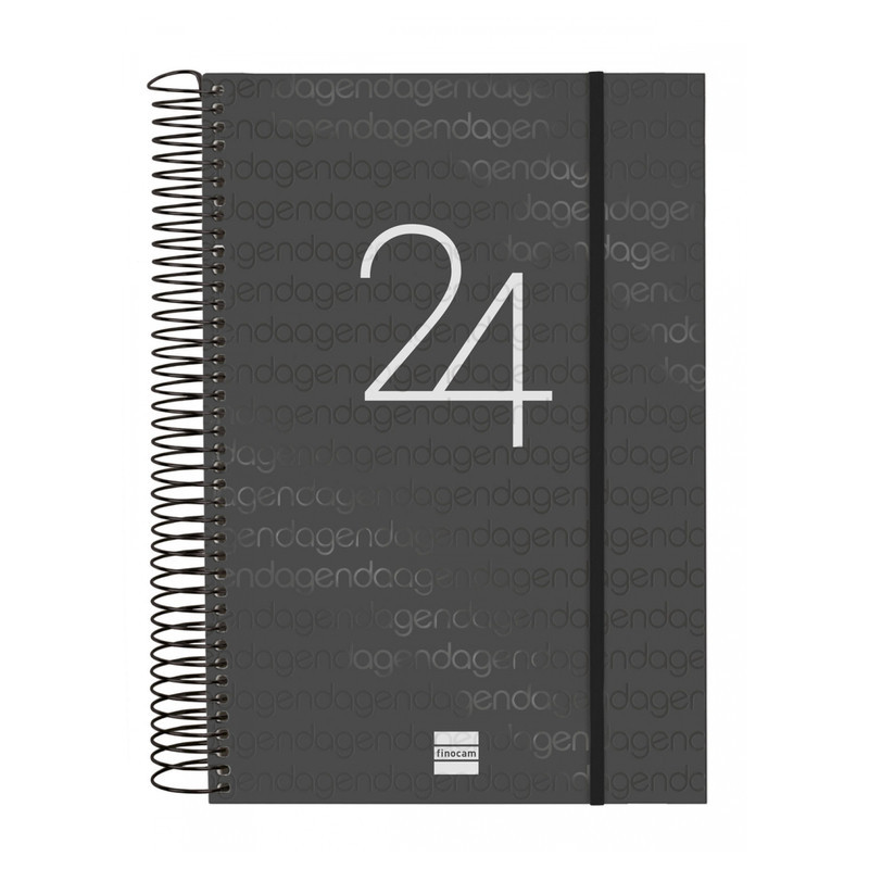 AGENDA ANUAL FINOCAM24 YEAR E11 1DP 2024 NEGRO+ E11  165*242 742076024