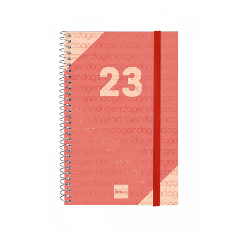 AGENDA ANUAL YEAR E5 SVH 2023 ROJO+ E5 - 117*181 741443023 FINOCAM23