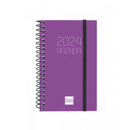 AGENDA ANUAL FINOCAM24 OPAQUE E3 SVH 2024 MORADO+ E3 79*127 742712724