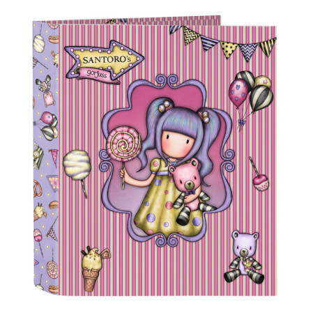 CARPETA F. 4 ANILLAS 35MM LOMO ANCHO GORJUSS™ FAIRGROUND "FIRST PRIZE" SAFTA23 ENERO 522217657