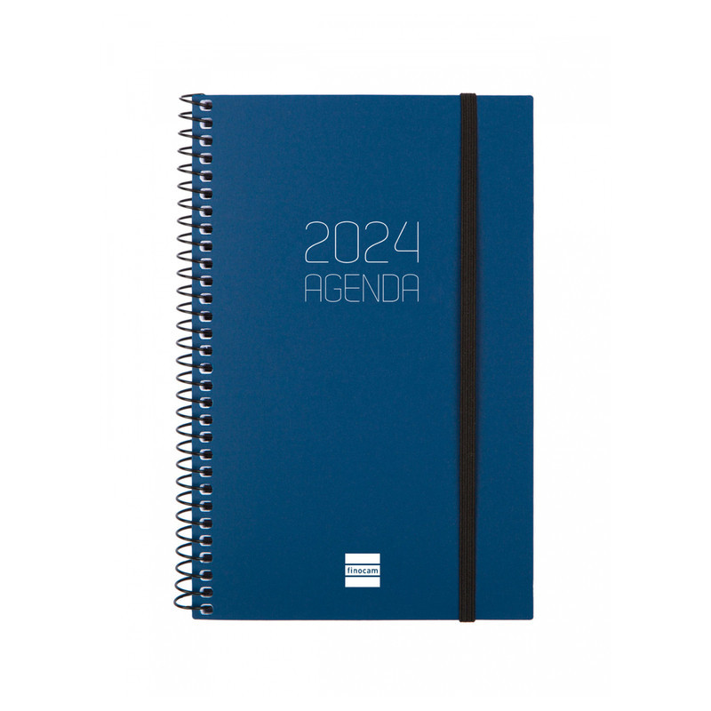 AGENDA ANUAL FINOCAM24 OPAQUE E5 SVH 2024 AZUL+ E5 117*181 742751024