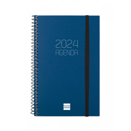 AGENDA ANUAL FINOCAM24 OPAQUE E5 SVH 2024 AZUL+ E5 117*181 742751024