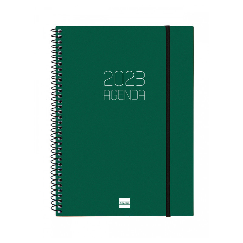 AGENDA ANUAL OPAQUE E10 SVH 2023 VERDE+ E10 - 155*212 742762023 FINOCAM23