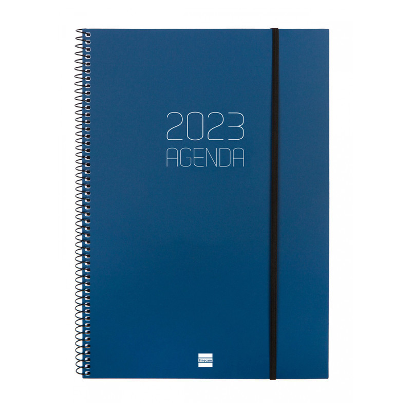 AGENDA ANUAL OPAQUE E40 SVH 2023 AZUL+ E40 - 210*297 742781023 FINOCAM23