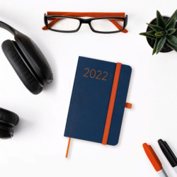 AGENDA ESPIRAL ANUAL LISA FA5 SVA 2022 AZUL+ FINOCAM22 883341022