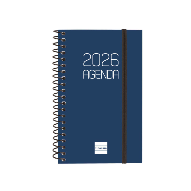 AGENDA OPAQUE E3 SVH 2026 AZUL+ FINOCAM26 742711026 85 X 14 X 127 MM
