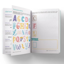 RUBIO CUADERNO DE LETTERING PARA MENTES CREATIVAS ISBN 9788417427818