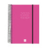 AGENDA ESPIRAL ANUAL OPAQUE E10 1DP 2022 ROSA+ FINOCAM22 742914522