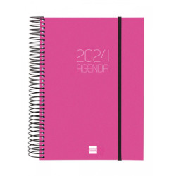 AGENDA ANUAL FINOCAM24 OPAQUE E10 1DP 2024 ROSA+ E10 155*212 742914524