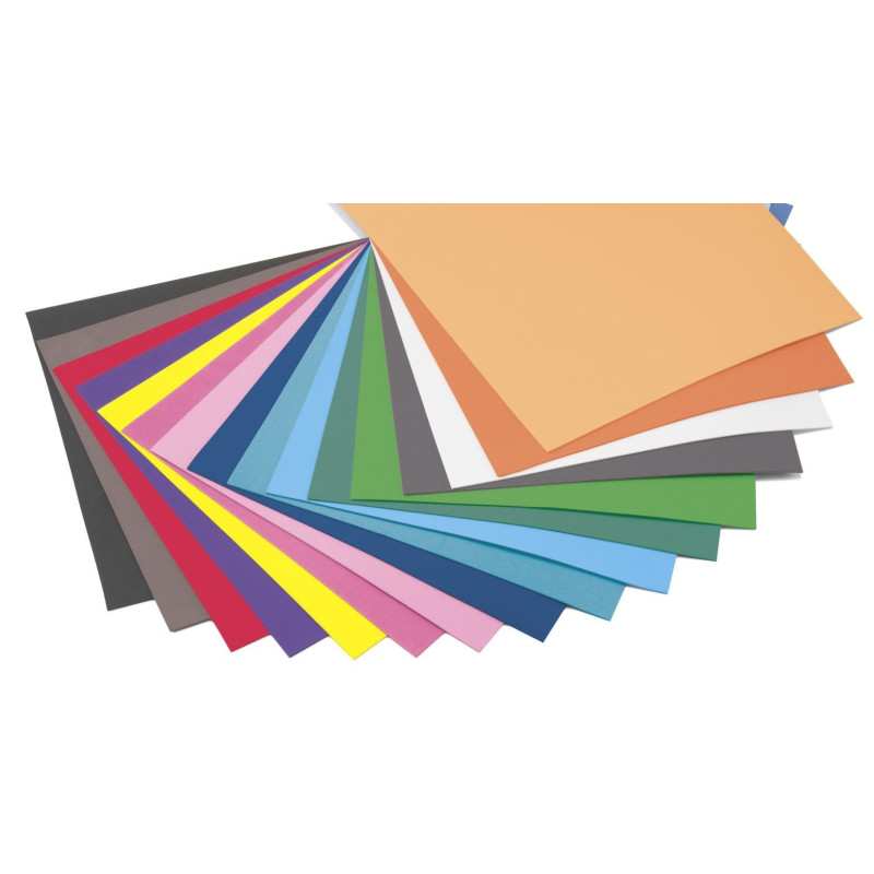 GOMA EVA 50X65CM BOLSA 10HJ COLORES SURTIDOS FAIBO 1656-00